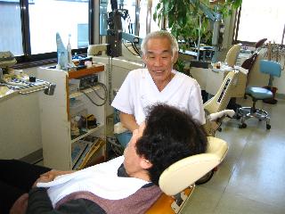 治療している米花さん